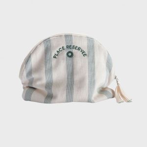 Toalettmappe  Hamam, Eucalyptus, 28,5x23,5 cm