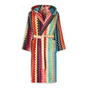 Giacomo hooded bathrobe, farge 100
