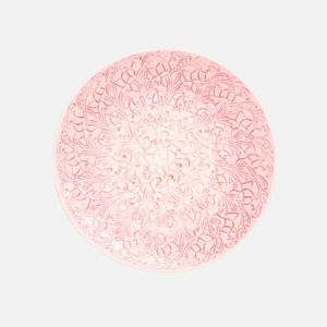 Full Lace Platter, 34cm - Light pink