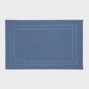 Raza Badematte 60x90 - Dusky Blue