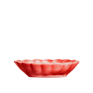 Oyster Skål 23x18 cm - Rød