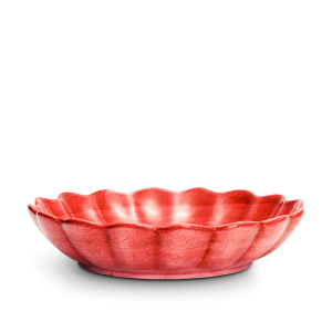 Oyster Skål 31 cm - Rød