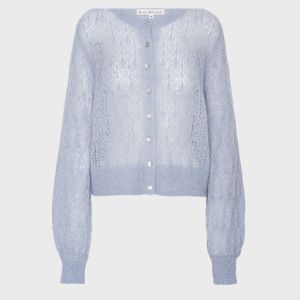 Aimi Cardigan, Baby Blue Mohair
