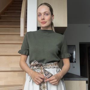 Luke Olivengrønn genser One Size