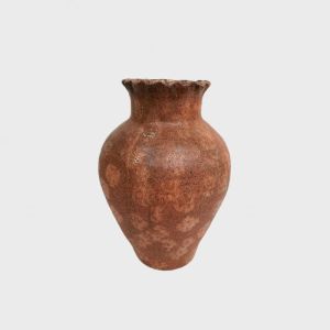 Keramikkvase vintage terracotta 40 cm