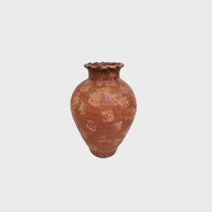 Keramikkvase vintage terracotta 36,5 cm