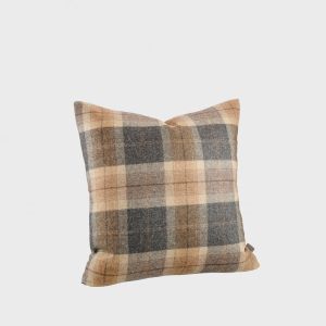 Alistair Check Brown Putetrekk 50x50 cm