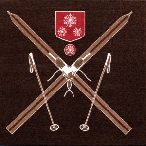 Papirservietter vintage skimotiv 40x40 cm
