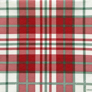 Papirservietter ruter 40x40 cm