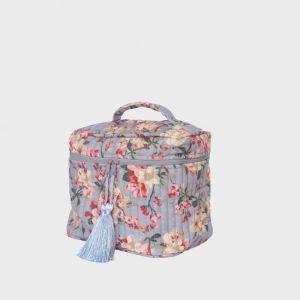 Autumn Flowers Beauty Bag Cotton