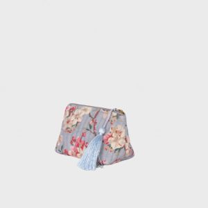 Autumn Flowers Makeup Bag Cotton