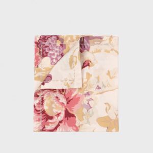 Autumn Flower serviett 50x50 Linen