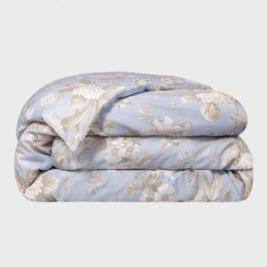 Sateng dynetrekk Flower Light Blue