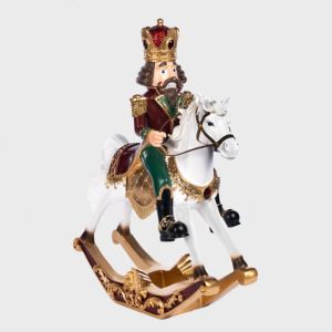 Nøtteknekker på gyngehest 45,5 cm