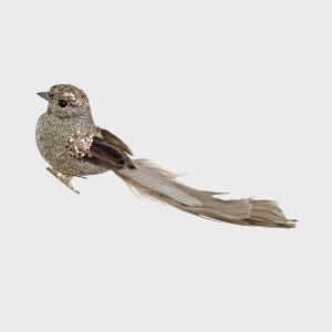 Fugl juletrepynt 14cm