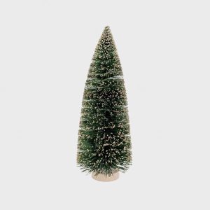 Sisal juletre m/gull 30 cm