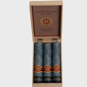 Lommetørkle 3-pakk Jaquard Woven Blue