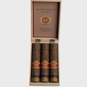 Lommetørkle 3-pakk Jaquard Woven Brown