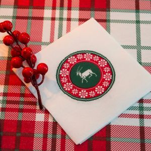 Papirservietter hjortemotiv 40x40 cm