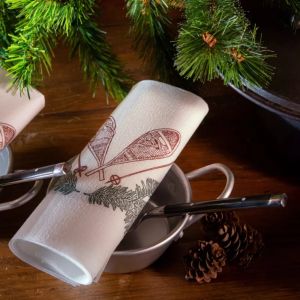 Papirservietter Racket og Skistaver 40x40 cm