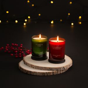 Xmas sett 2x70 g Candles Gingerbread and Pine