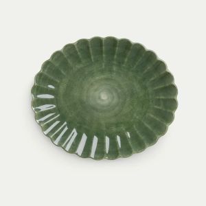 Oyster Platter 35 x 30 cm - Forrest Green