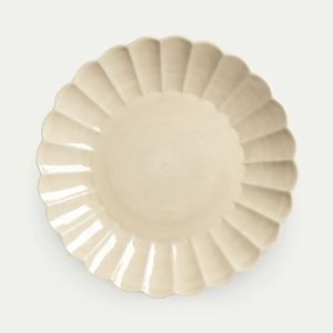 Oyster Rund Platter 42cm - Sand