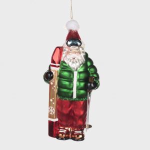 Juletrepynt Nisse m/ski 15CM
