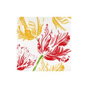 Coctailserviett tulipan 25x25 cm