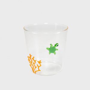 Vannglass Skilpadde 250 ml m/gaveeske