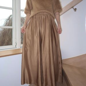 Sunny Maxiskjørt Camel One Size