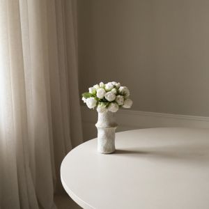 Mini Rose Bouquet White