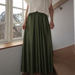 Sunny Maxiskjørt Kaki One Size