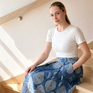 Lumine Denim skjørt One Size