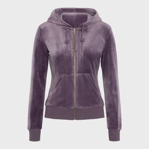 Bente Velour Jacket - Lilla