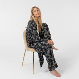 Fioline Kimono - Black Print