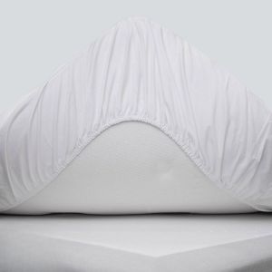Pousad Percale Formsydd Laken - Hvit
