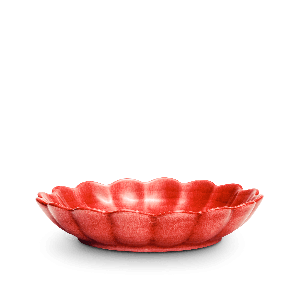 Oyster Skål 24 cm - Rød