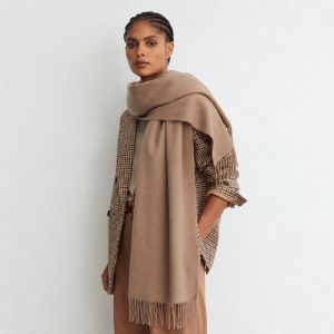 Picton Cashmere Blend Scarf Camel