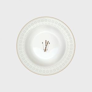 Suppetallerken 21,5 cm Chalet