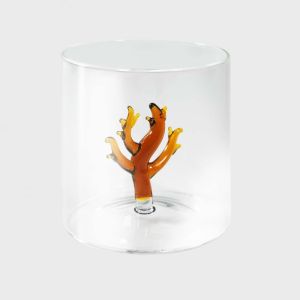 Vannglass Korall 250 ml m/gaveeske