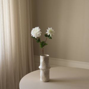 White Dahlia Flower