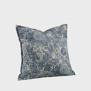 Medina Flower Indigo Putetrekk 50x50 cm