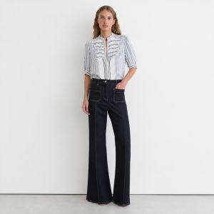 Sakura Flare Jeans Indigo Blue