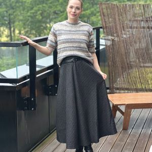 Joselina Black Skirt
