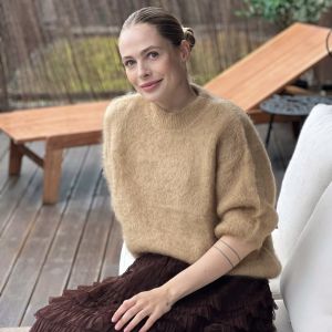 Kid Mohair Camel One Size