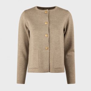 Stina Knitted Cardigan Beige