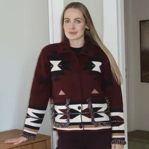 Inka Jacket Bordeaux One Size