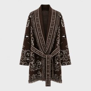 Orlinn frynsejakke Brown One Size AW26