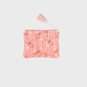 Zipper Pouch Velvet - Rosalie